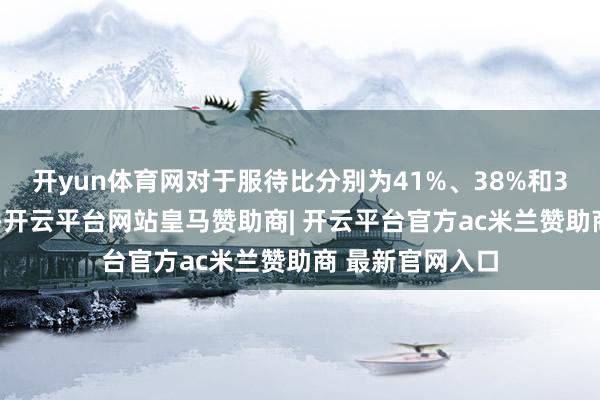 开yun体育网对于服待比分别为41%、38%和39%的国度来说-开云平台网站皇马赞助商| 开云平台官方ac米兰赞助商 最新官网入口